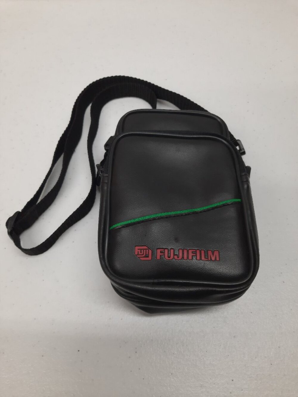Vintage Fujifilm Camera Case Bag Black Belt Loop Strap 90s Y2K Film Accessories